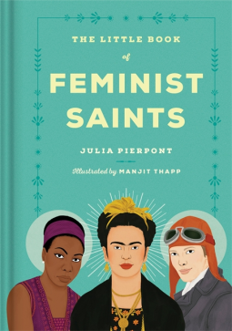 book cover for The Little Book of Feminist Saints
