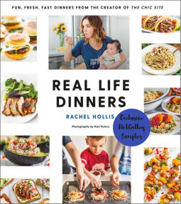 book cover for Real Life Dinners