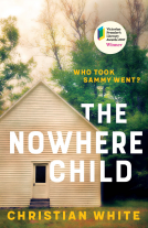 book cover for The Nowhere Child