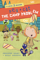 book cover for Peg + Cat: The Camp Problem: A Level 2 Reader