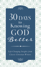 book cover for 30 Days to Knowing God Better