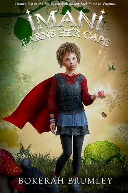 book cover for IMANI EARNS HER CAPE