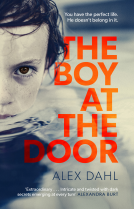 book cover for The Boy at the Door