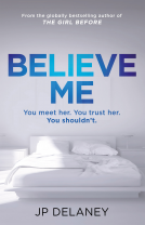 book cover for Believe Me