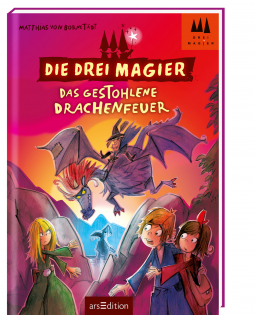 Buchcover für Die drei Magier - Das gestohlene Drachenfeuer (Die drei Magier 3)
