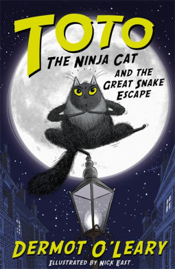 book cover for Toto the Ninja Cat and the Great Snake Escape