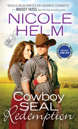 book cover for Cowboy SEAL Redemption