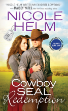 book cover for Cowboy SEAL Redemption
