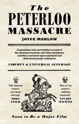 book cover for The Peterloo Massacre