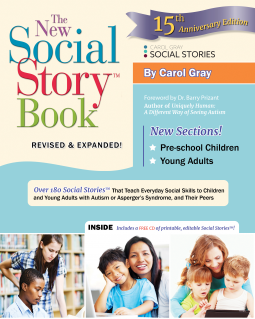 book cover for The New Social Story Book, Revised and Expanded 15th Anniversary Edition
