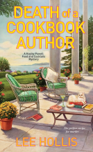 book cover for Death of a Cookbook Author