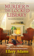 book cover for Murder in the Locked Library