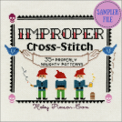 book cover for Improper Cross-Stitch
