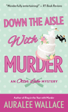 book cover for Down the Aisle with Murder