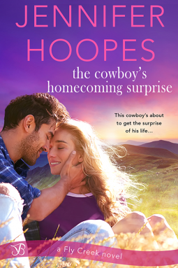 book cover for The Cowboy's Homecoming Surprise