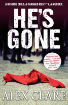 book cover for He's Gone