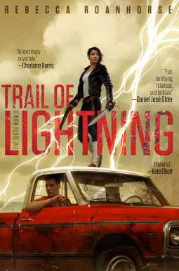 book cover for Trail of Lightning