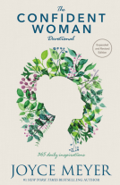 book cover for The Confident Woman Devotional