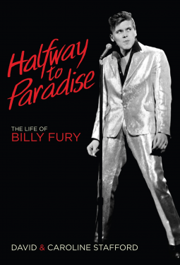 book cover for Halfway to Paradise: The Life of Billy Fury