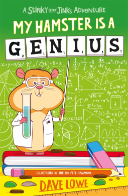 book cover for My Hamster is a Genius