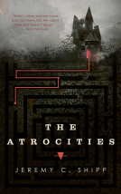 book cover for The Atrocities
