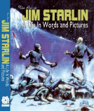 book cover for THE ART OF JIM STARLIN: A Life in Words and Pictures