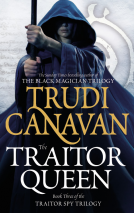 book cover for The Traitor Queen