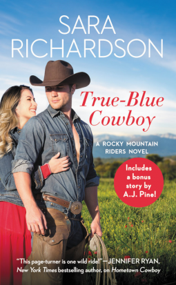 book cover for True-Blue Cowboy