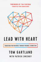 book cover for Lead with Heart