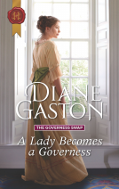 book cover for A Lady Becomes a Governess
