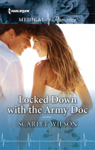 book cover for Locked Down with the Army Doc