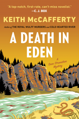 book cover for A Death in Eden
