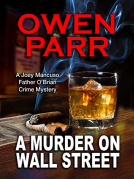 book cover for A Murder On Wall Street