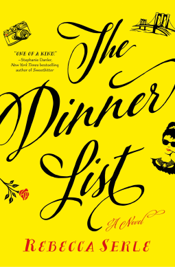 book cover for The Dinner List