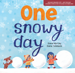 book cover for One Snowy Day