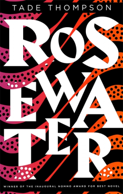 book cover for Rosewater