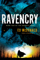 book cover for Ravencry