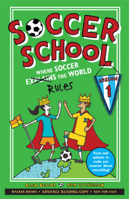 book cover for Soccer School Season 1: Where Soccer Explains (Rules) the World