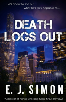 book cover for Death Logs Out