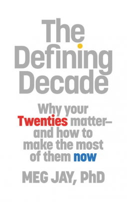 book cover for The Defining Decade