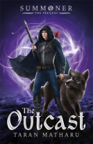 book cover for The Outcast