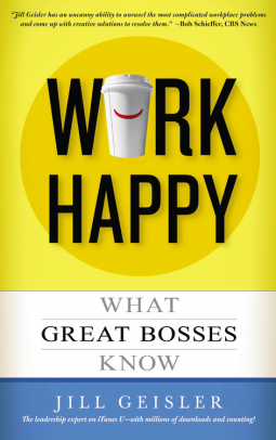 book cover for Work Happy