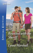 book cover for Reunited with the Sheriff