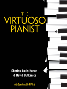 book cover for The Virtuoso Pianist with Downloadable MP3s