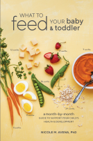 book cover for What to Feed Your Baby and Toddler