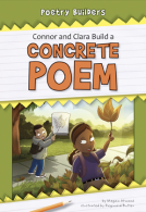 book cover for Connor and Clara Build a Concrete Poem