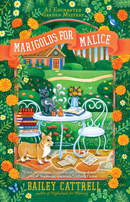book cover for Marigolds for Malice