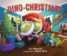 book cover for Dino-Christmas