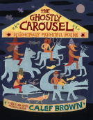 book cover for The Ghostly Carousel