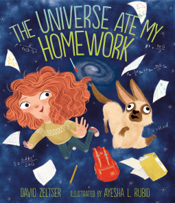 book cover for The Universe Ate My Homework
